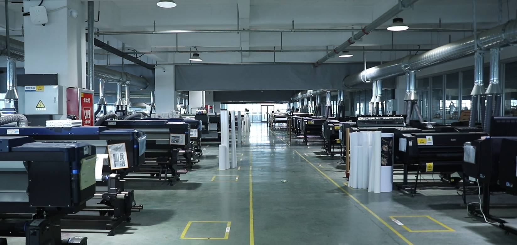 Advanced printing workshop floor